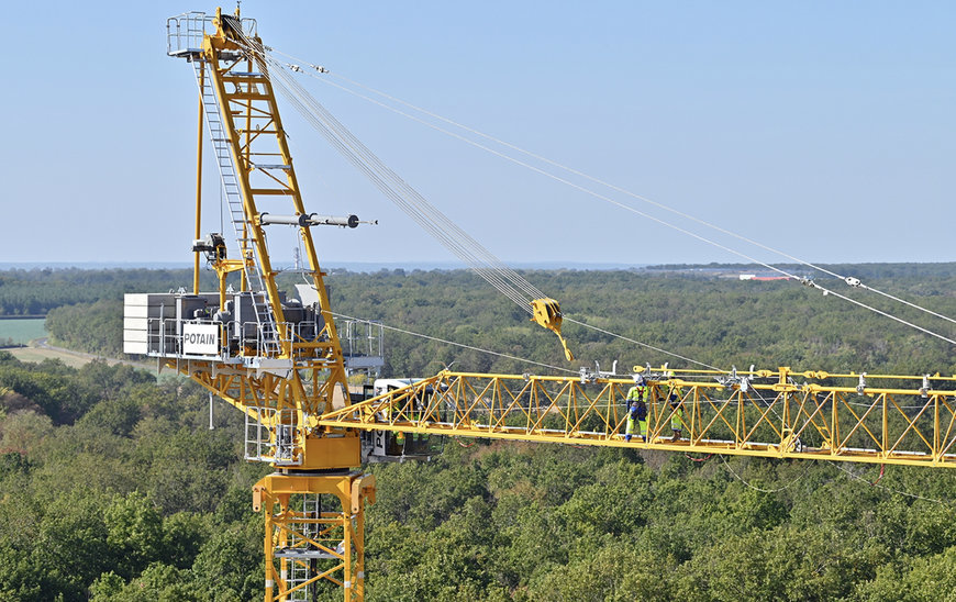 Manitowoc launches two new Potain luffing jib cranes